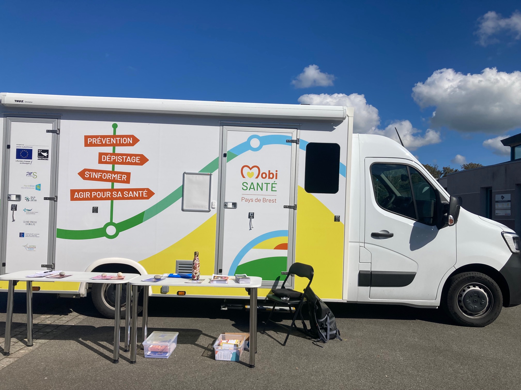 Mobisanté sur le terrain à Landerneau